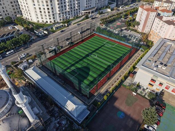 Yenişehir Ampute Futbol Sahası’nda Son Rötuşlar Yapılıyor